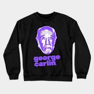 George carlin ||| 60s sliced Crewneck Sweatshirt